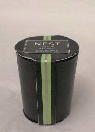 Аромосвеча nest bamboo scented candle, 27 гр.1 фото