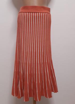 Трикотажная юбка artigiano италия, размер: м