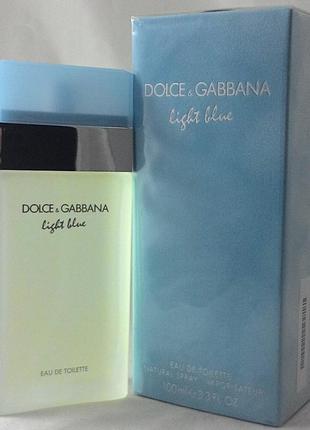 Dolce&gabbana light blue туалетная вода.100 мл
