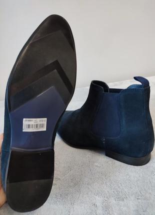 Чоловічі шкіряні черевики red tape stanway suede chelsea boots 41, 42 та 45 розміри5 фото