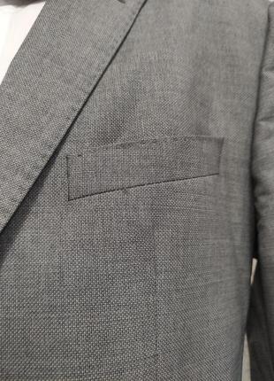 Чоловічий піджак, жакет люкс бренду шерсть італія5 фото