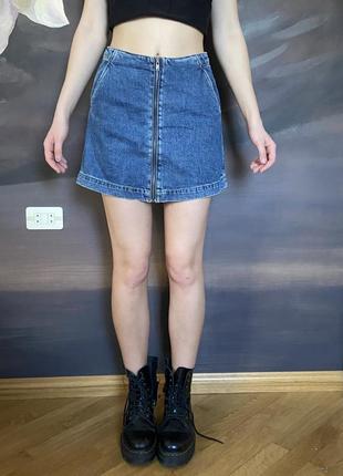 Джинсовая юбка