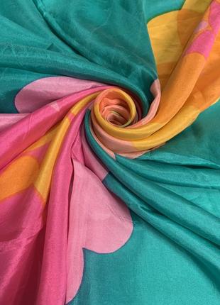 Яркий платок из шёлка,hidalgo5 фото