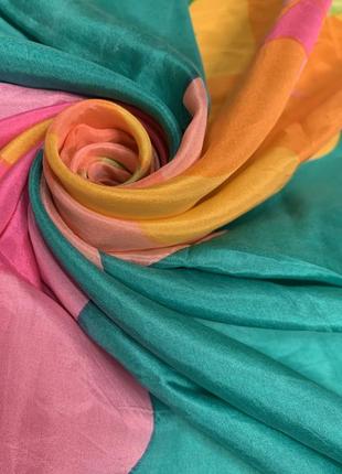 Яркий платок из шёлка,hidalgo6 фото