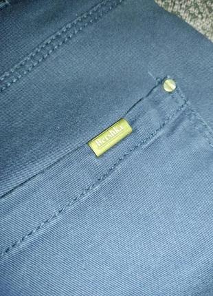Плотные коттоновые брюки5 фото