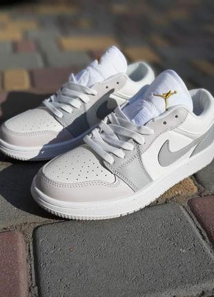 Кроссовки женские nike air jordan 1 green low