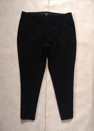 Классические черные зауженные штаны брюки со стрелками esprit, 44 размер.