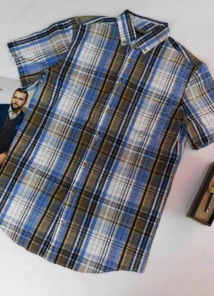 Мужская рубашка, не требующая глажки, canda германия размер 44-46 наш