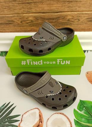 Дитячі крокси сабо crocs classic для хлопчиків1 фото