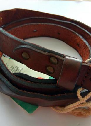 Ремень кожаный женский
