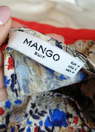 Веснята квіткова блуза#mango4 фото