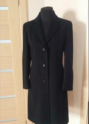 Пальто, черное, , размер 46/48,