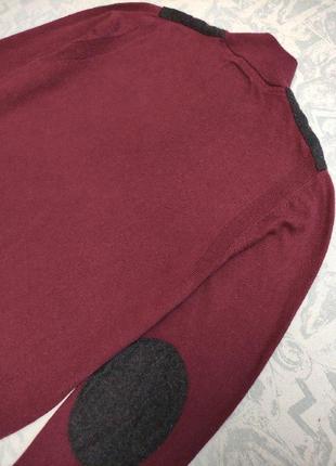 Чоловічий теплий светр із застібкою на ґудзиках вовняний пуловер, светр devred7 фото