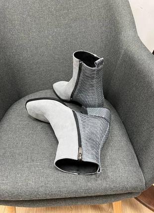 ✔️в наявності зимові жіночі черевики класичні натуральна шкіра, замша4 фото