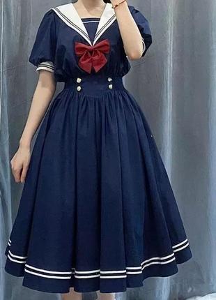 Милое японское аниме платье4 фото