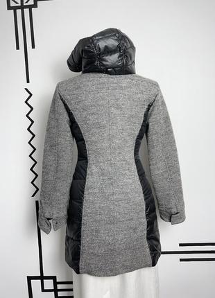 Шерстяное пальто-пуховик с капюшоном marella от max mara3 фото
