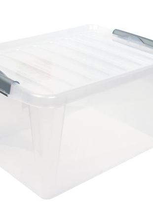 Ящик уценка пластиковый clipbox light 31л, 48*35*25см (hdr-605)1 фото