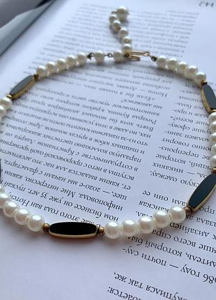 Винтажное жемчужное колье-чокер