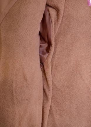 Куртка пуховик для девочки зимняя кораллового цвета george 21795 фото