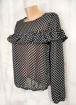 Романтичная шифоновая блузка