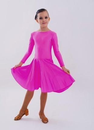 Платье бейзик для бальных танцев 1st position harlequin указано 12 лет