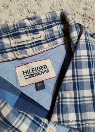 Рубашка в клетку tommy hilfiger3 фото