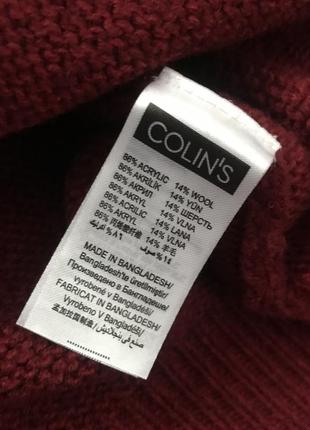 Шерстяной свитер colin’s5 фото