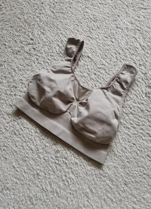 Топ lingerie c&a canda спортивный топ однотонный кроп майка спортивная эластичный топ для спорта3 фото