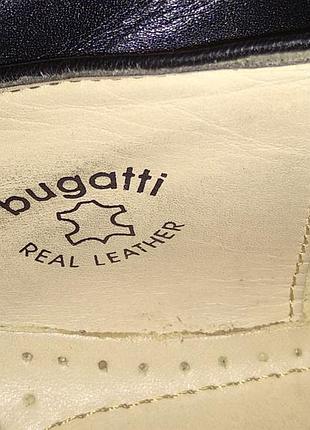 " туфли кожаные мужские "bugatti"
