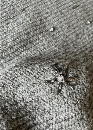 Сірий светр светр жіночий светр в'язаний6 фото