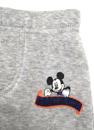Знижка теплий костюм на хлопчика 67, 74 р. міккі маус, світшот, штани, disney baby9 фото