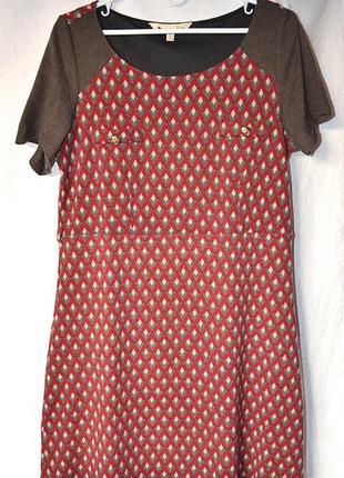 Теплое комфортное платье бренда yumi