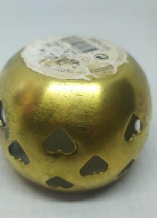 Латунный подсвечник