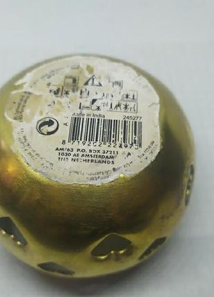 Латунный подсвечник