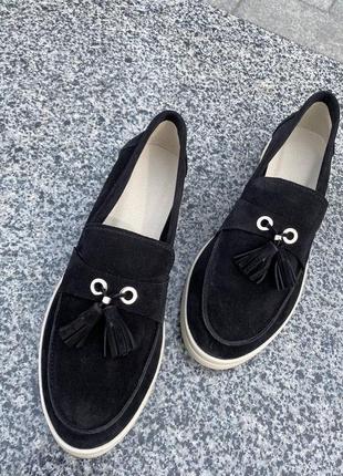 Лоферы кисточки