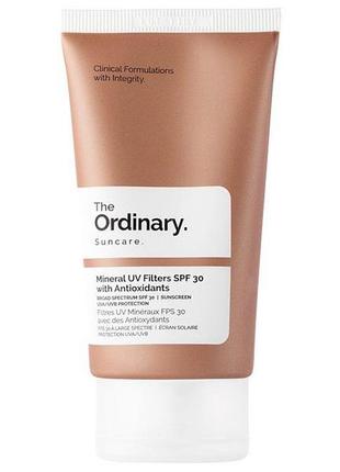 Солнцезащитный крем the ordinary suncare mineral uv spf30 antioxidants (50 ml)1 фото