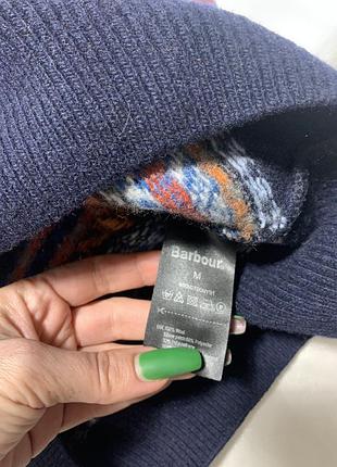 Шерстяной свитер barbour 5