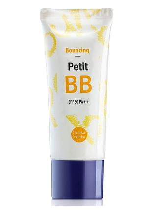 Питательный bb крем holika holika bouncing petit bb cream spf 30 ра ++ 30 ml1 фото