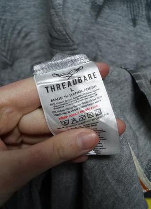 Поло в тропических цветах threadbare5 фото