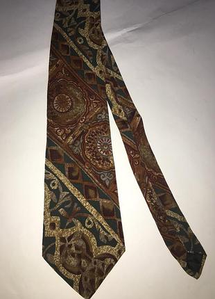 Шовкова краватка andre savini вінтаж італія