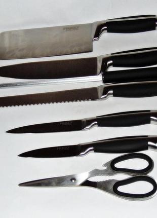 Набор ножей на подставке edenberg (8 предметов)5 фото