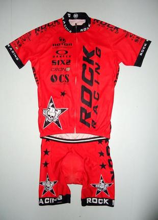 Велокостюм rock racing cycling велоформа (xl)