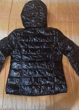 Куртка деми черная esmara s  теплая куртка с пропиткой6 фото