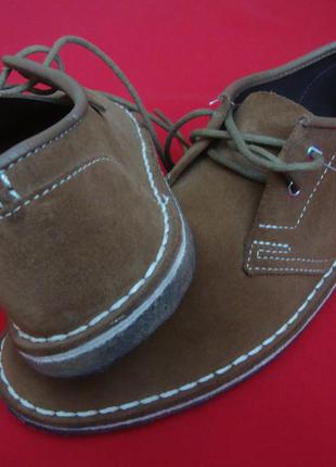 Туфли clarks originals натур замша 41 размер
