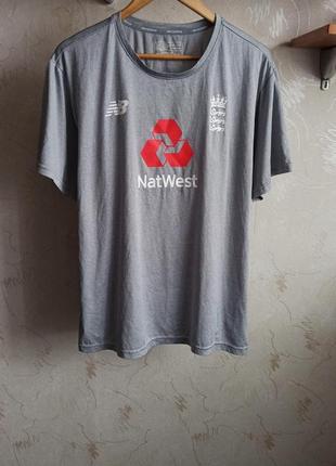 Спортивная футболка new balance england cricket