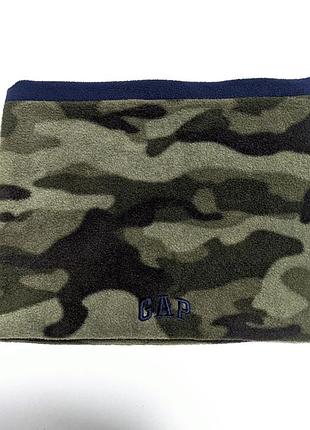Gap флисовый баф камуфляжный