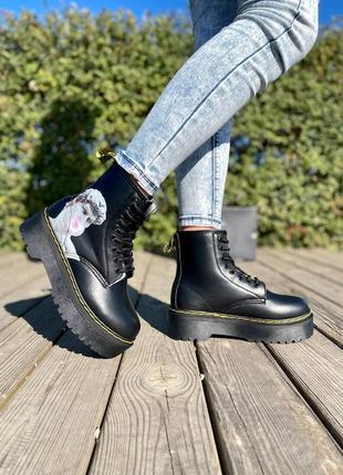 Dr. martens jadon david michelangelo fur жіночі зимові черевики хутро наложка