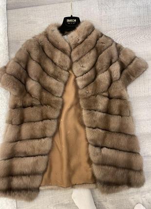 Шуба соболь braschi італія