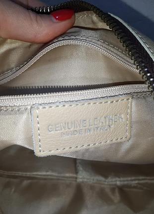 Кожаная сумка планшет от genuine leather4 фото