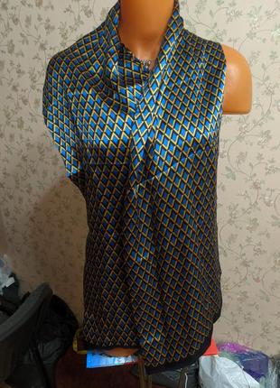 Шарф шелк двухсторонний